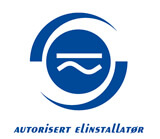 Autorisert Elinstallator logo